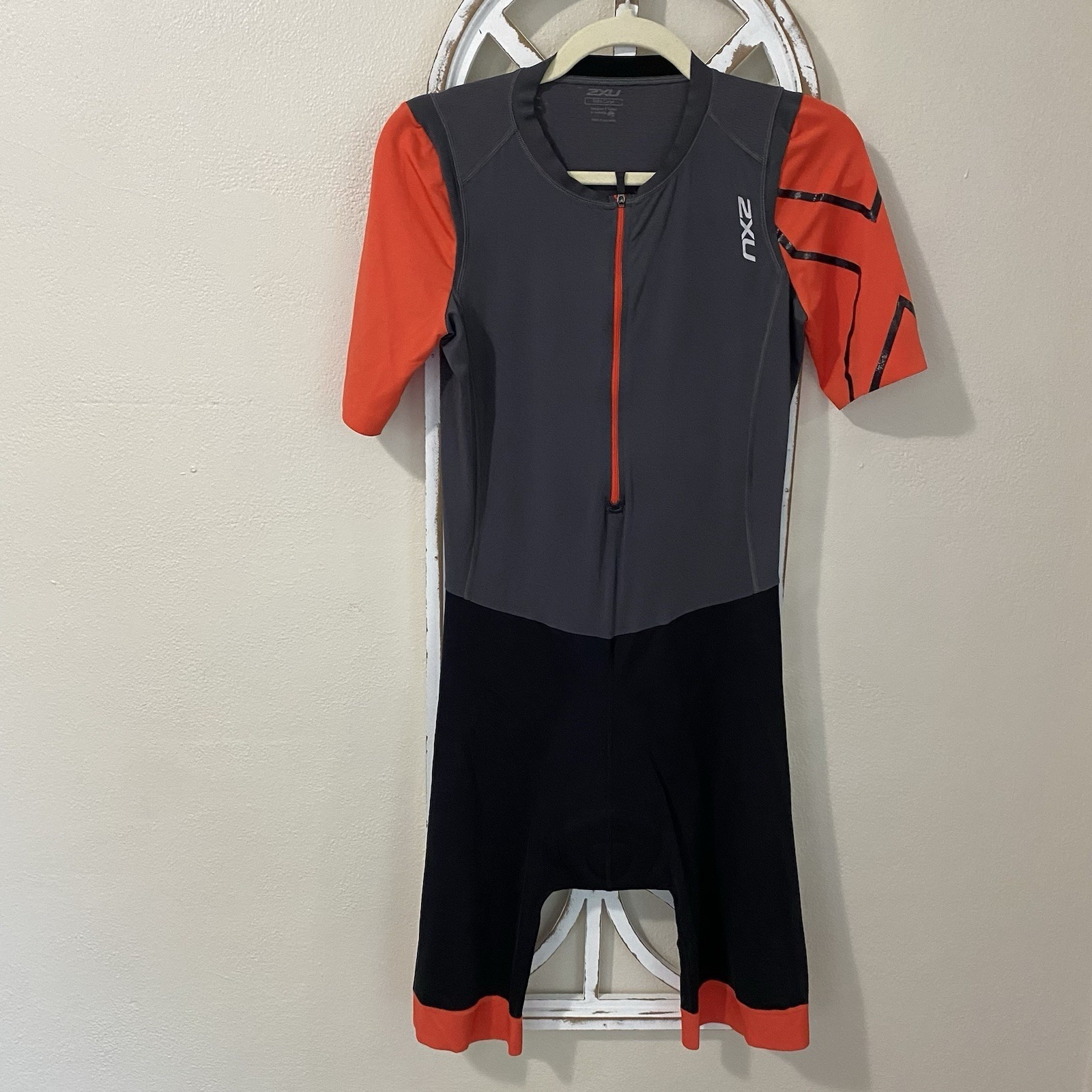 2xu Core Sleeved Breathable Trisuit Black Size Xlarge Womens